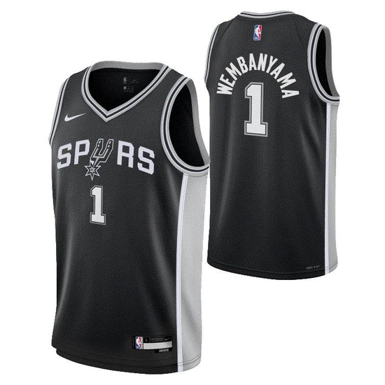 NBA ICON JERSEY KIDS SPURS WEMBANYAMA