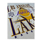 NBA SHATTERED TEE LAKERS