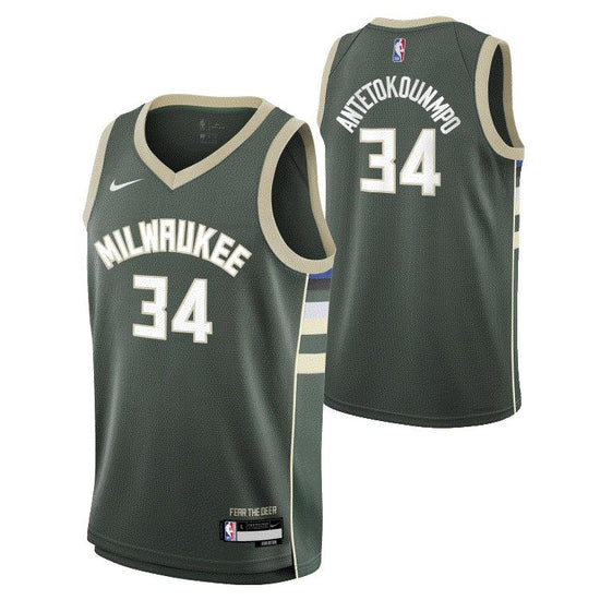 NBA ICON JERSEY KIDS BUCKS GIANNIS